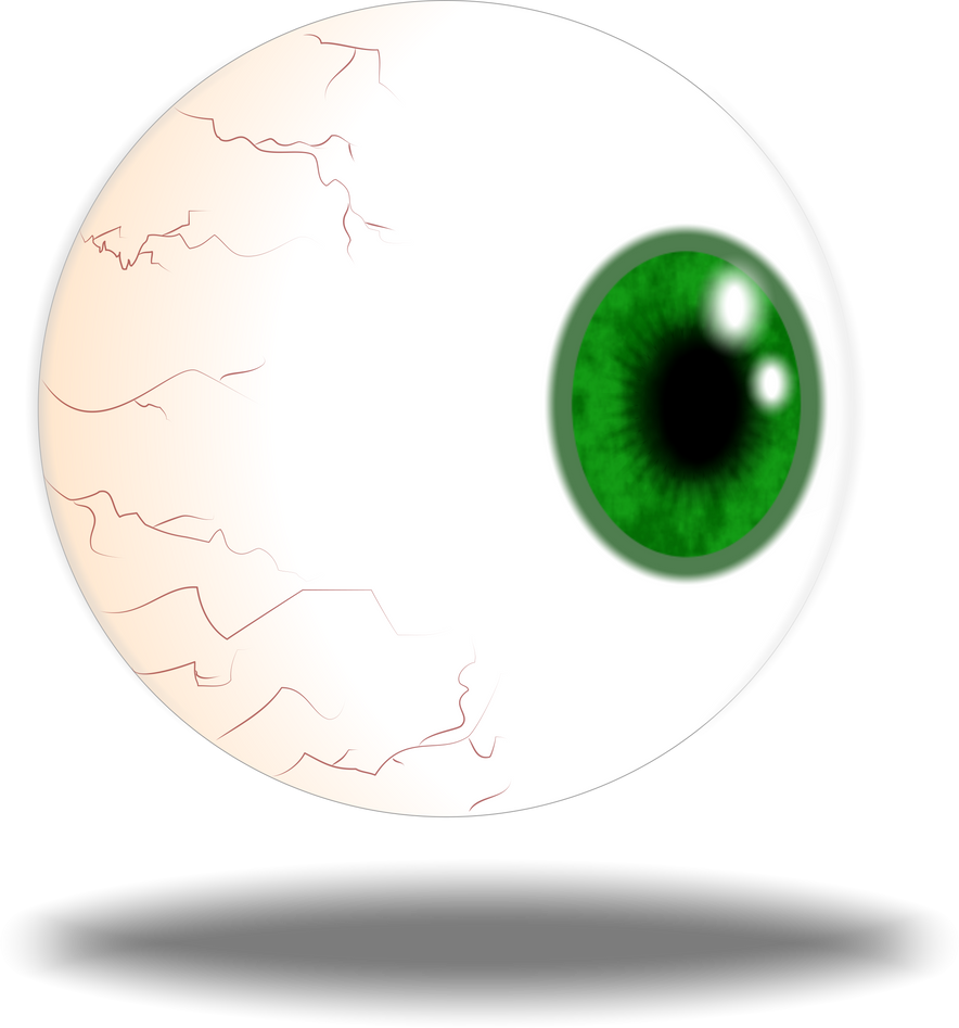 Green Floating Eyeball 